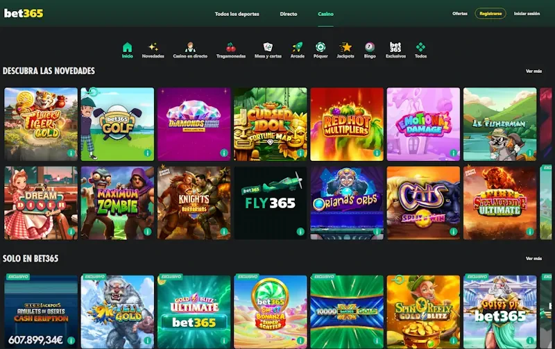Bet365, retiros rápidos y límites claros por operación